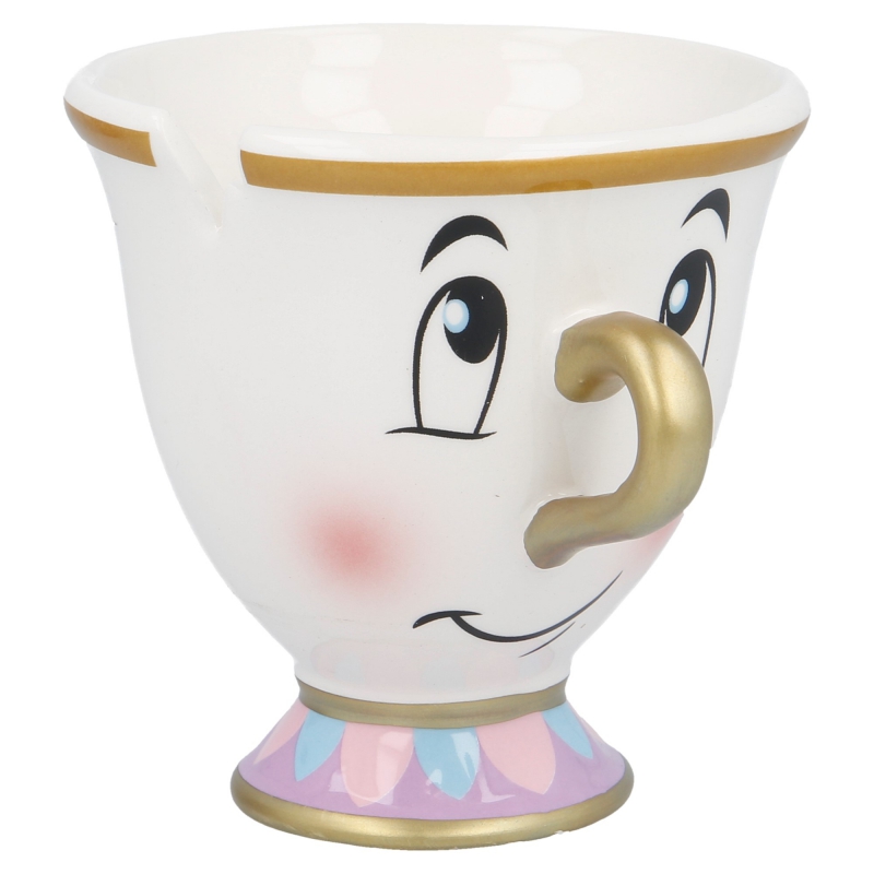 TAZA CERAMICA BELLA Y BESTIA