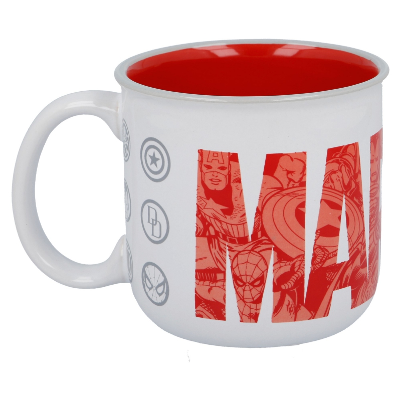 TAZA CERAMICA MARVEL 400 ML.