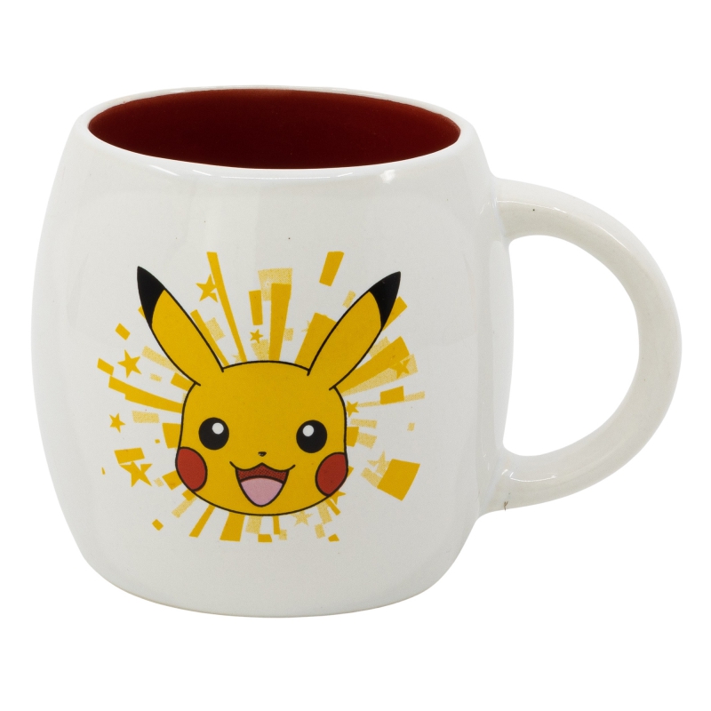 TAZA CERAMICA PIKACHU 380 ML.