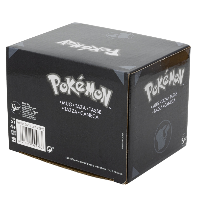 TAZA CERAMICA PIKACHU 380 ML.