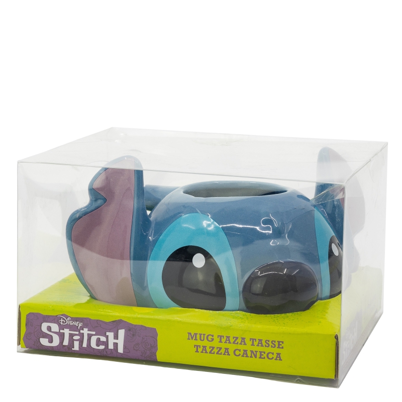 TAZA CERAMICA STITCH 375 ML.