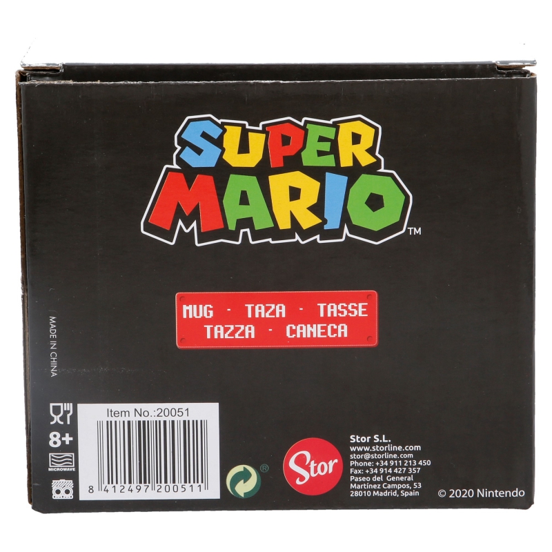 TAZA CERAMICA SUPER MARIO 325