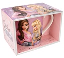 TAZA GLITTER QUEEN TOP MODEL