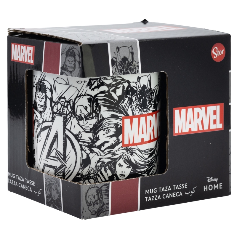 TAZA MARVEL 325 ML.