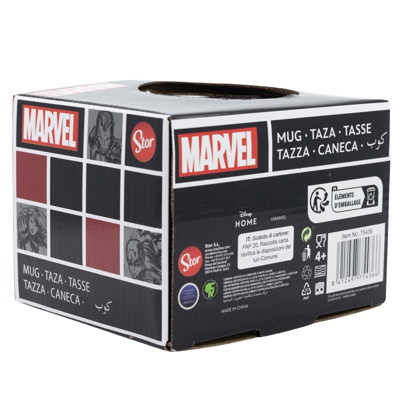 TAZA MARVEL CERAMICA 380 ML.