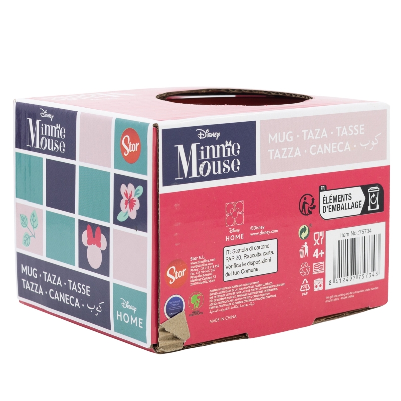 TAZA MINNIE CERAMICA 380 ML.