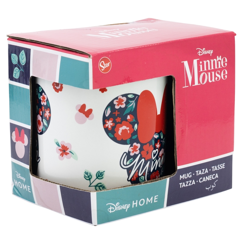 TAZA MINNIE GARDENING 325 ML.