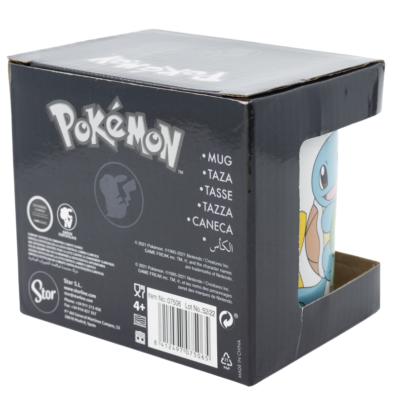 TAZA POKEMON 325 ML.CAJA REG.