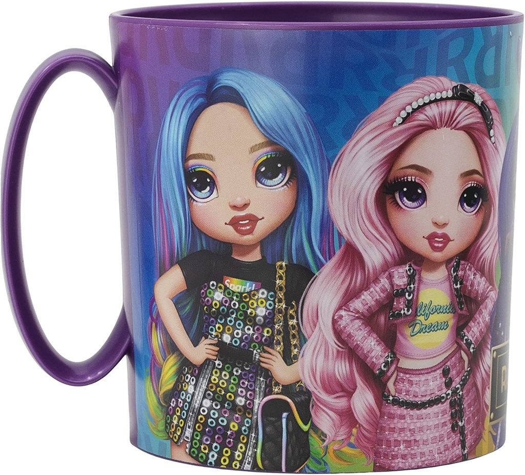 TAZA RAINBOW HIGH 350 ML. MICRO