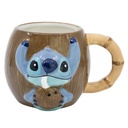 TAZA STITCH 3D 420 ML.