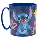TAZA STITCH PALMS 350 ML. MICRO