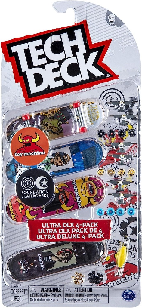 TECH DECK PACK 4 SURT.