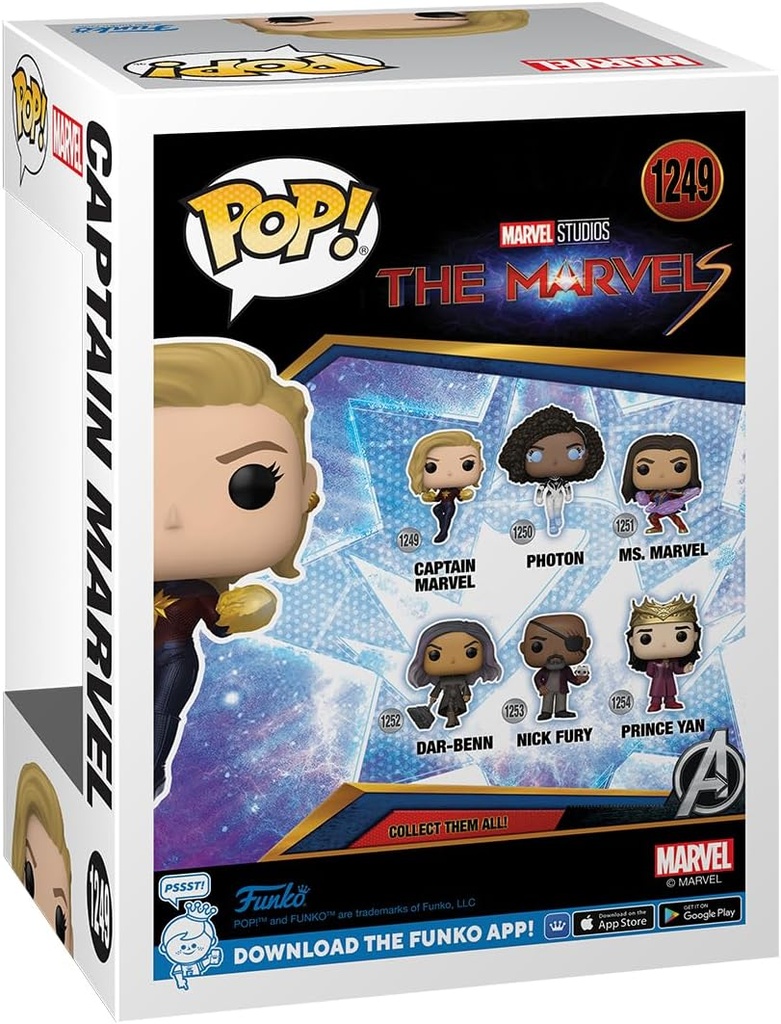 THE MARVELS-POP CAPITAN MARVEL