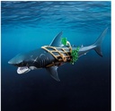 TIBURON GIGANTE C/PIRATA