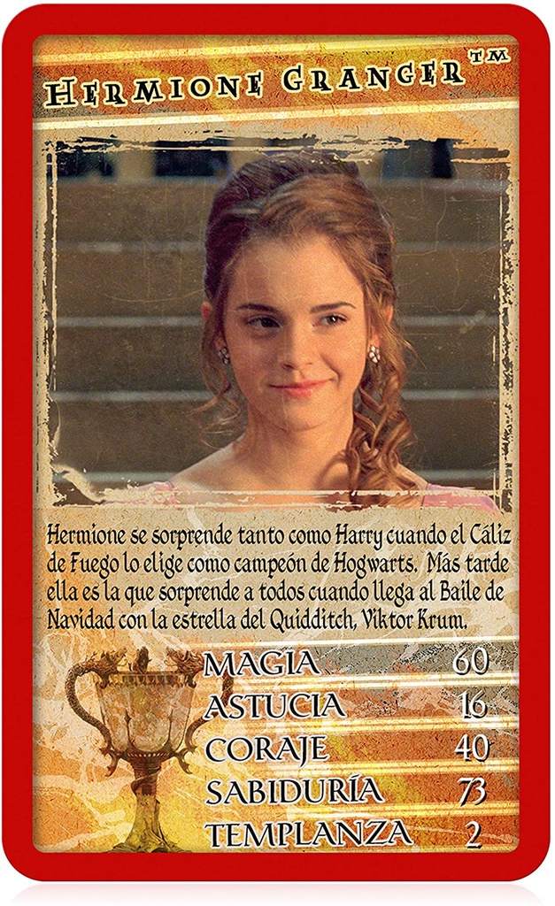 TOP TRUMPS HARRY POTTER C.F.
