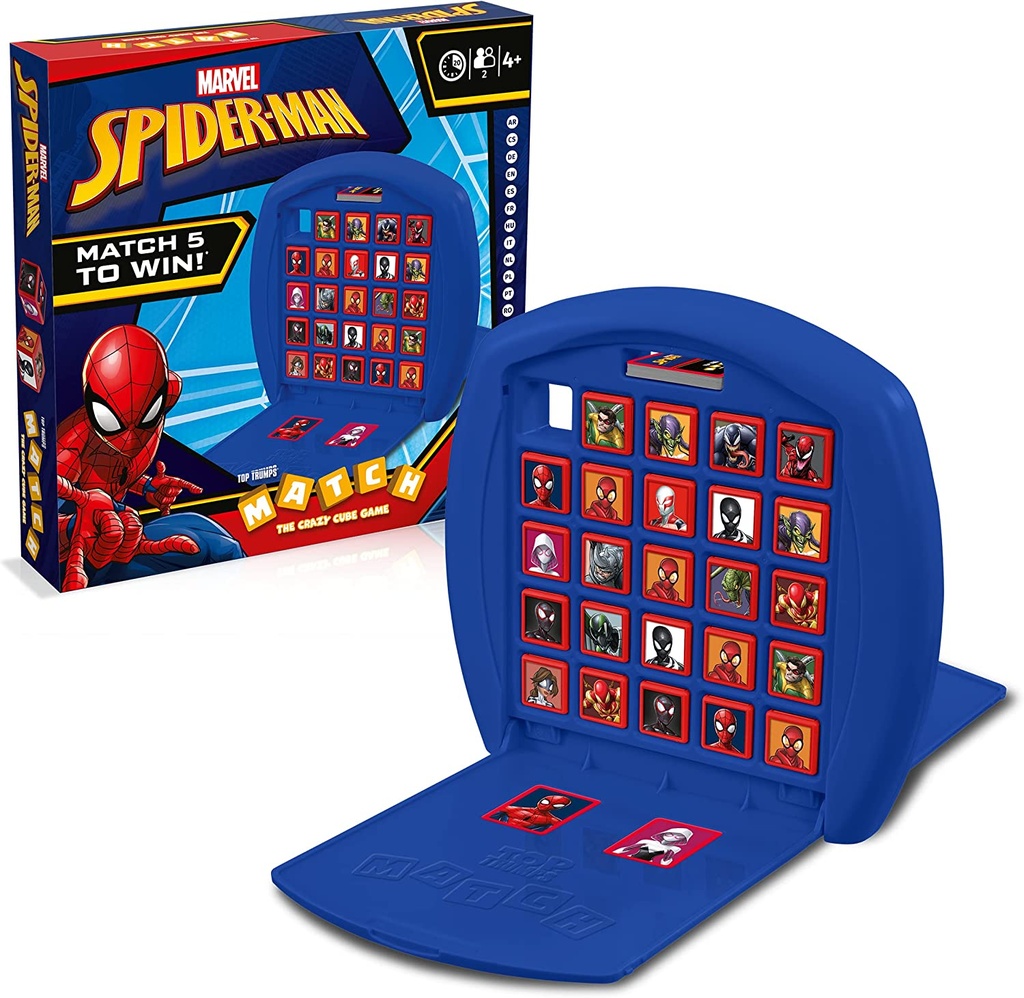 TOP TRUMPS MATCH SPIDERMAN