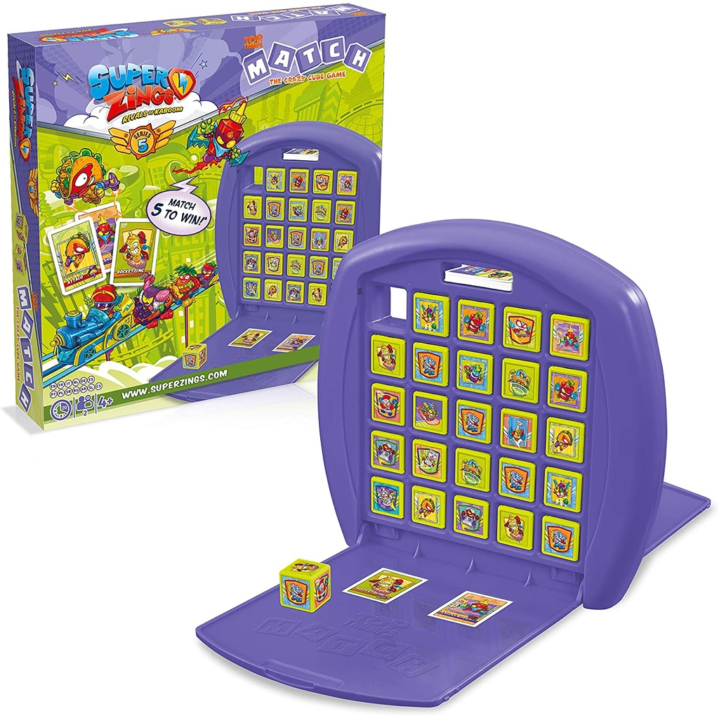 TOP TRUMPS MATCH SUPERZINGS