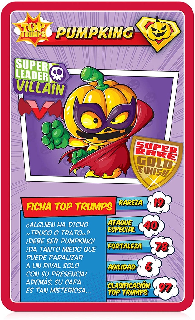 TOP TRUMPS SUPERZINGS
