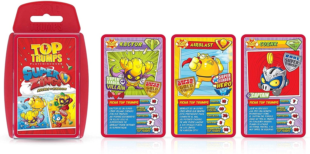 TOP TRUMPS SUPERZINGS