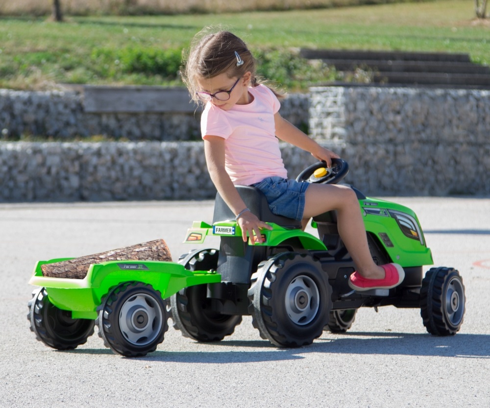 TRACTOR FARMER XL + REMOLQUE