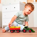 TRACTOR TRAILER ANIMALES 30CM