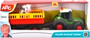 TRACTOR TRAILER ANIMALES 30CM