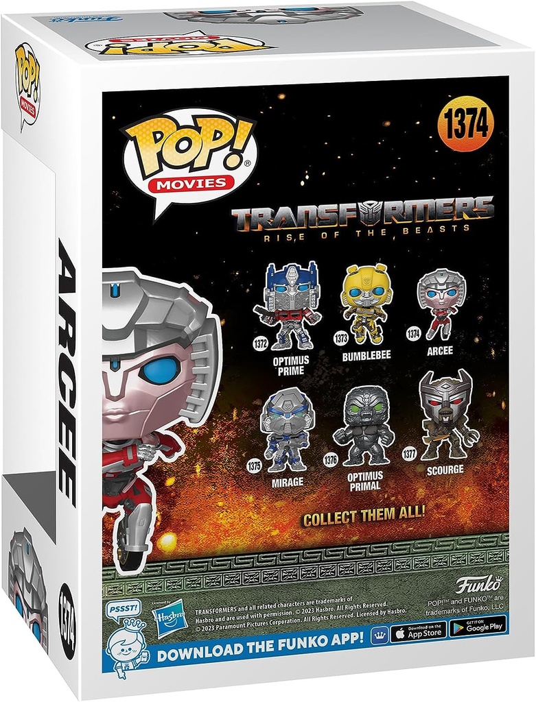 TRANSFORMERS-POP ARCEE
