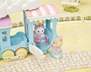 TREN ARCOIRIS NUBES SYLVANIAN