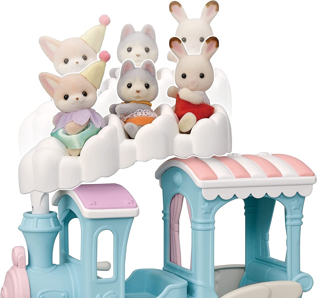 TREN ARCOIRIS NUBES SYLVANIAN