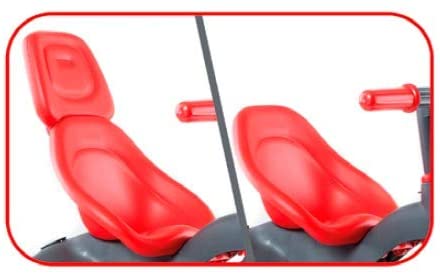 TRICICLO RUEDA GOMA ROJO