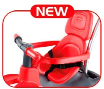 TRICICLO RUEDA GOMA ROJO
