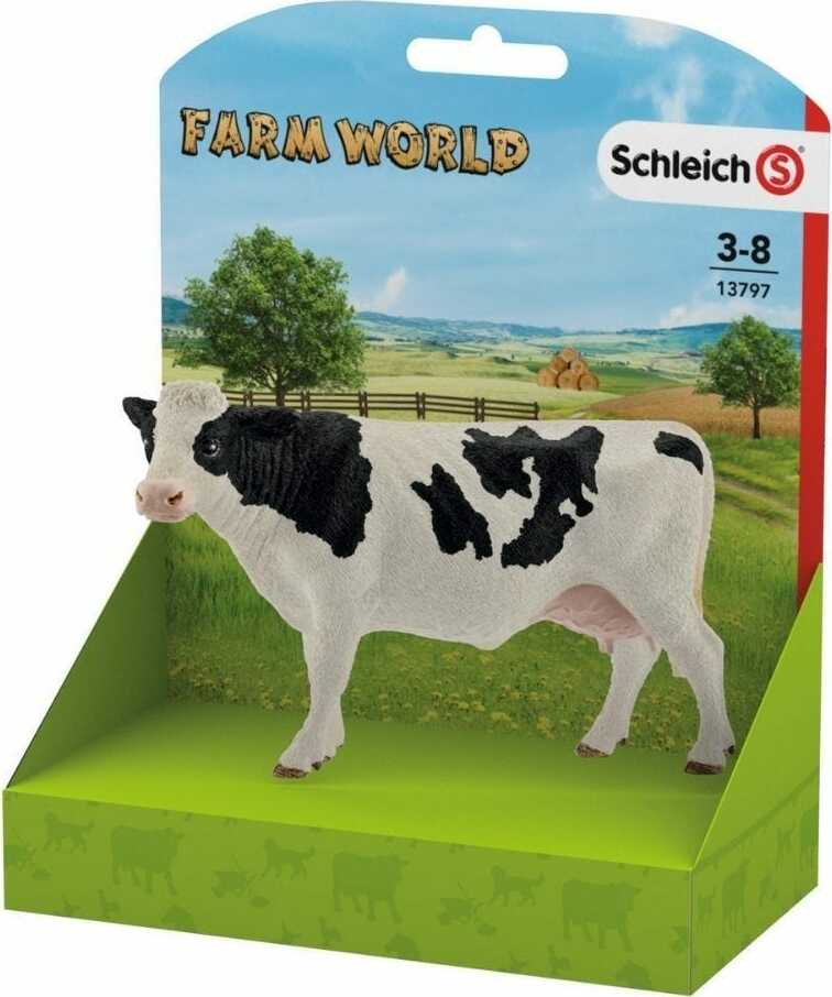 VACA FRISONA MANCHAS NEGRAS