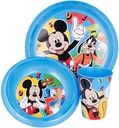 VAJILLA MICKEY 3 PIEZAS