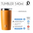 VASO TERMICO 540 ML.NARANJA