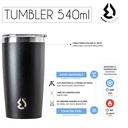 VASO TERMICO 540 ML.NEGRO