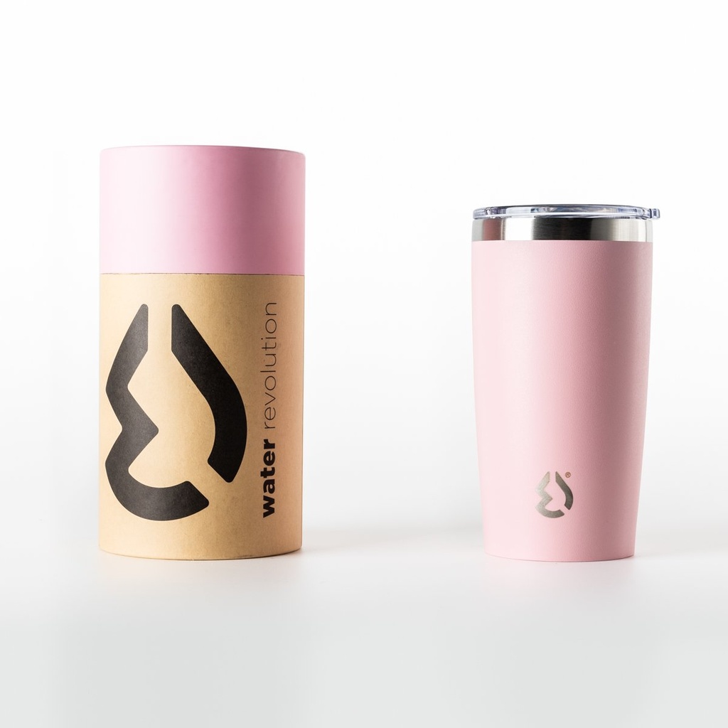 VASO TERMICO 540 ML.ROSA PASTEL