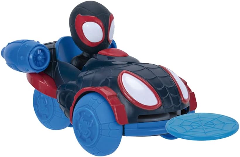 VEHICULOS LANZA DISCOS SPIDEY