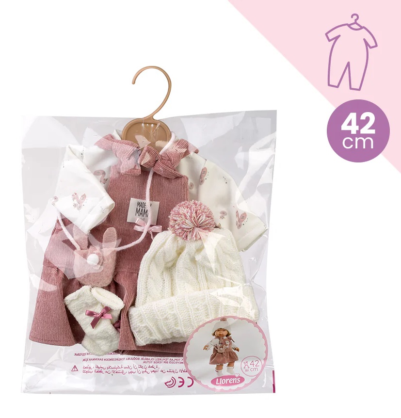 VESTIDO MUÑECA 42 CM.