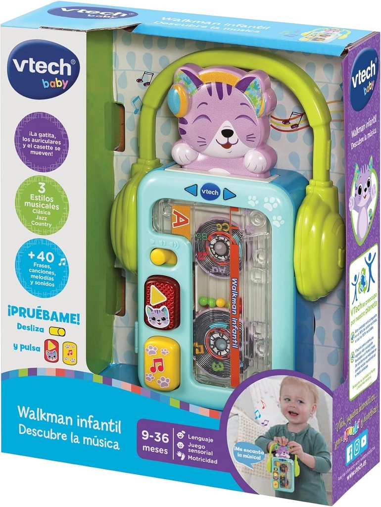 WALKMAN DESCUBRE LA MUSICA
