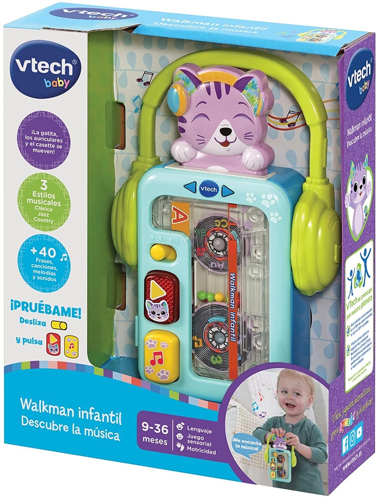 WALKMAN DESCUBRE LA MUSICA