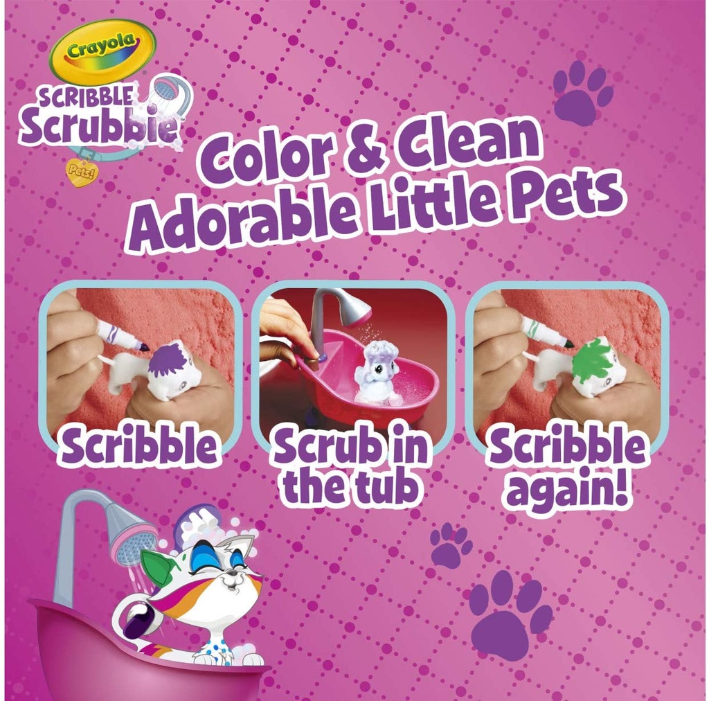 WASHIMALS BAÑERA Y 4 MASCOTAS