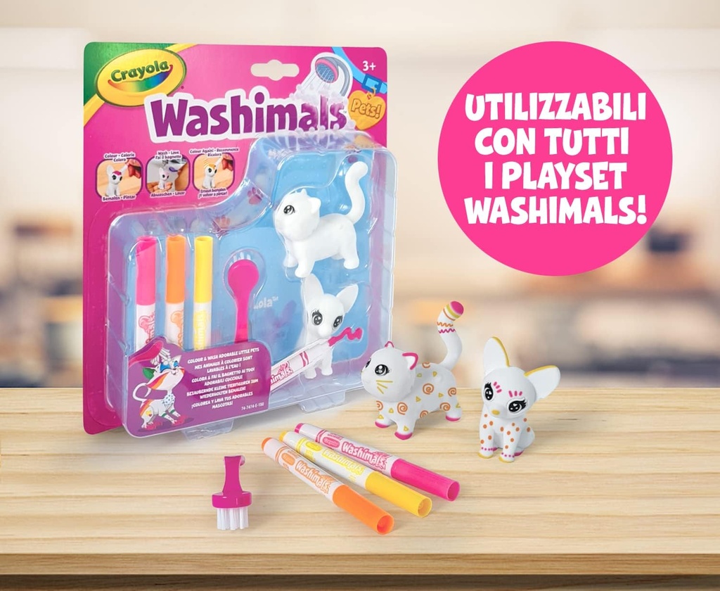 WASHIMALS PETS-PERRITO+GATITO