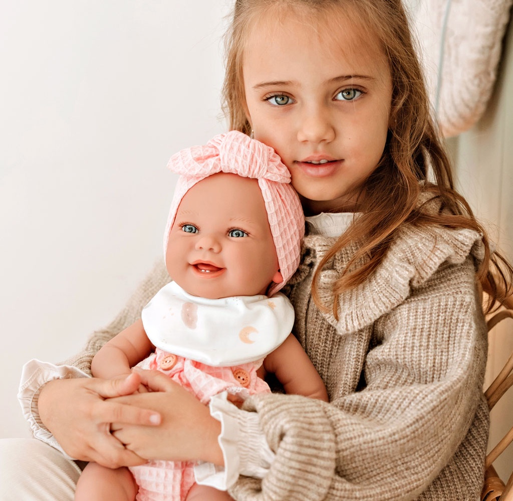 ZOE ROSA C/CAMBIADOR Y BABERO