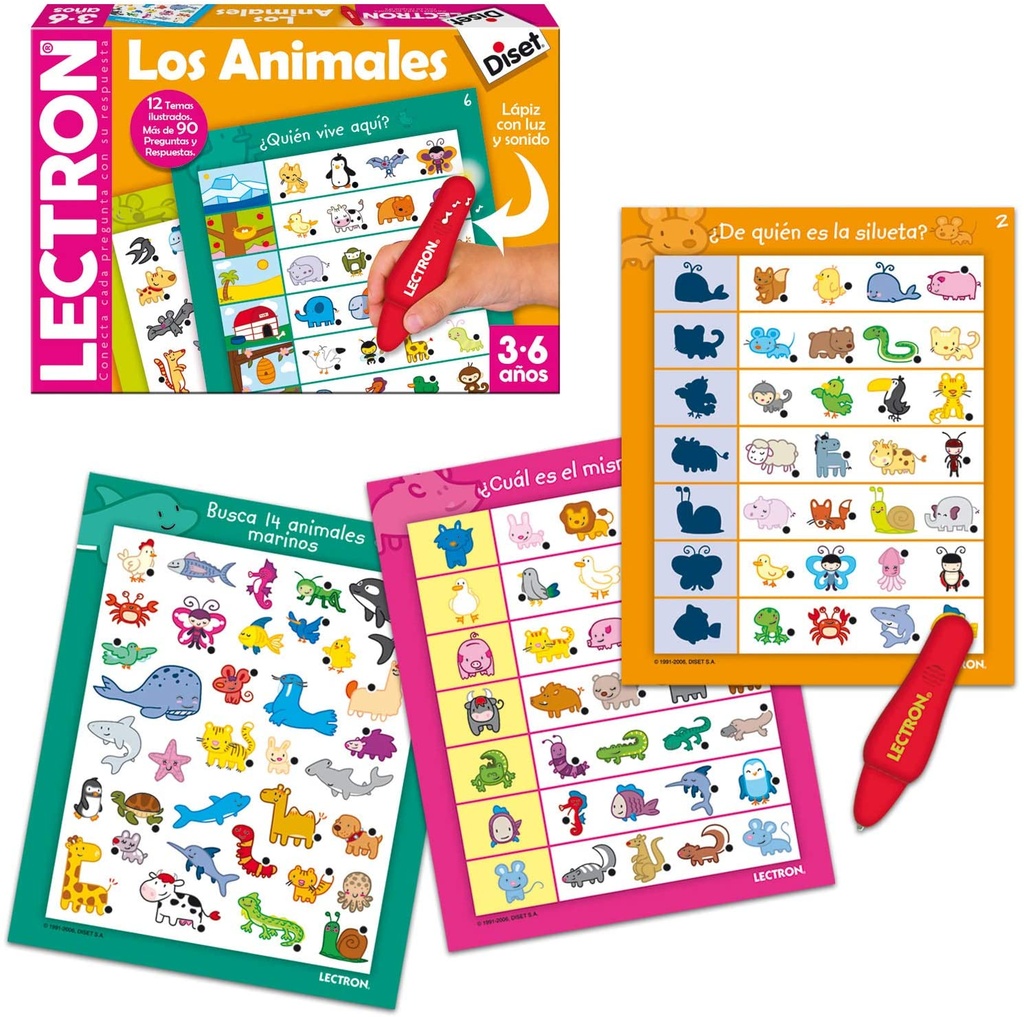 [09563883] LECTRON LAPIZ LOS ANIMALES