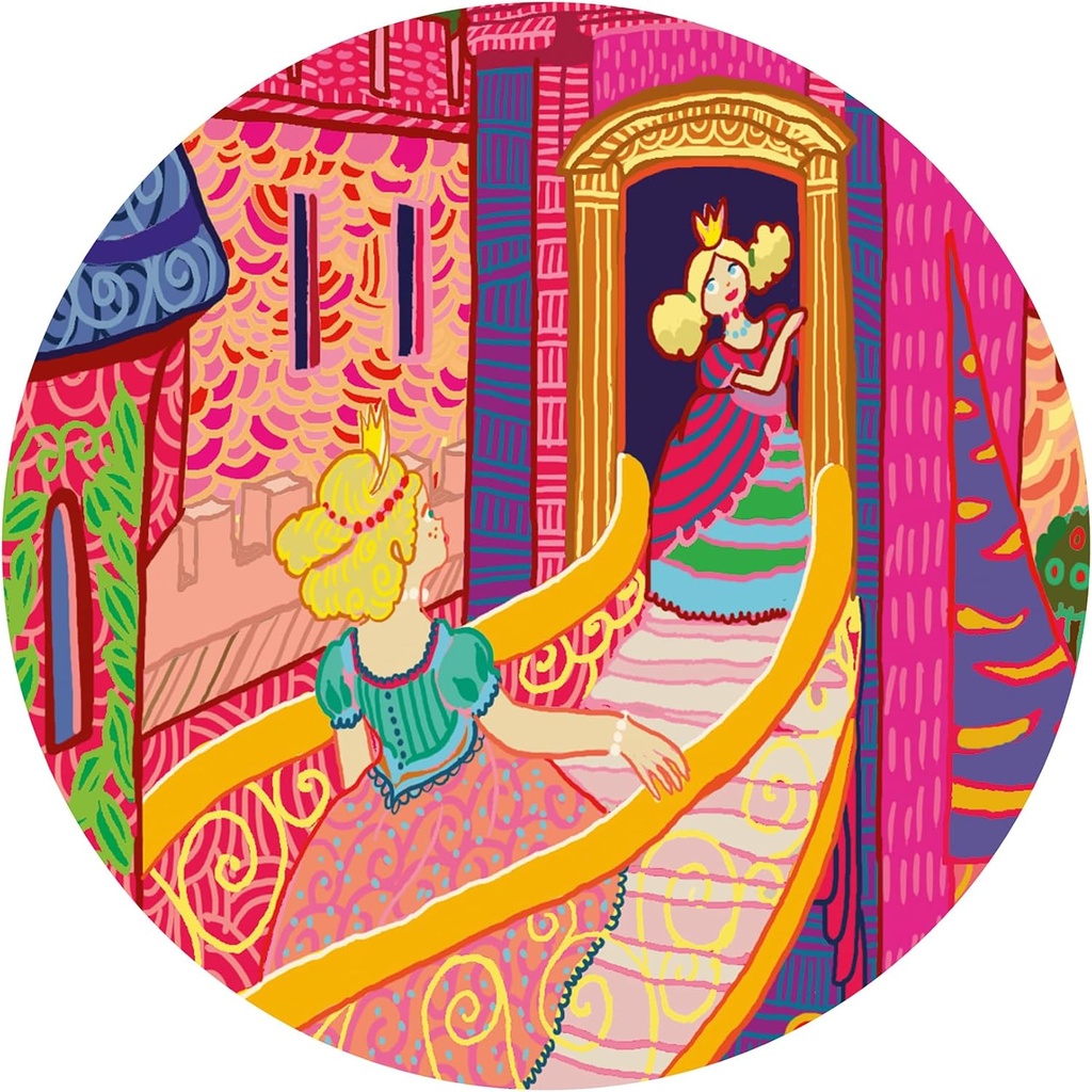 [36207246] PUZZLE SILUETA CASTILLO CUENTO                                             