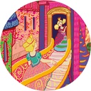 [36207246] PUZZLE SILUETA CASTILLO CUENTO                                             