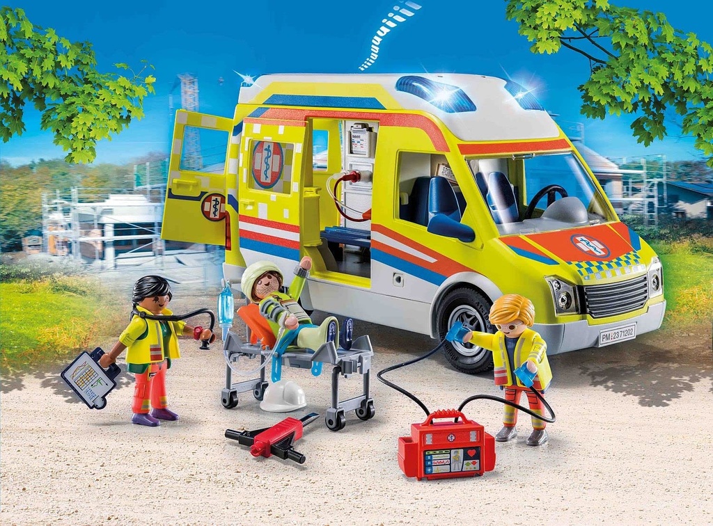 AMBULANCIA C/LUZ Y SONIDO