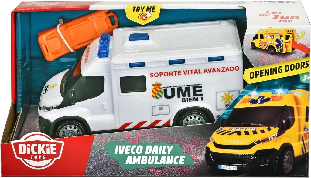 AMBULANCIA UME 18 CM.