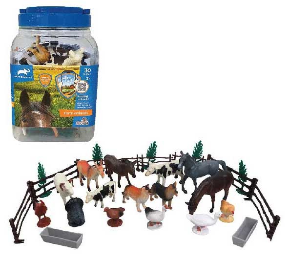 ANIMALES GRANJA SET 30
