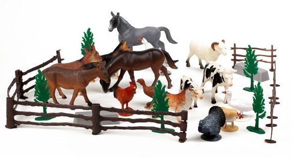 ANIMALES GRANJA SET 30
